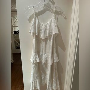 Letarte Hand made XS white dress